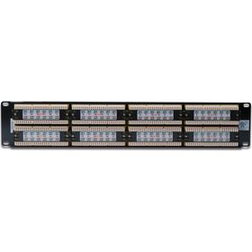 Digitus Siyah 19 İnç 48 Port Cat 6 Utp Zırhsız Patch Panel
