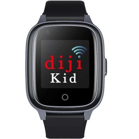 Dijikid 4.5G Siyah Çocuk Akıllı Saat