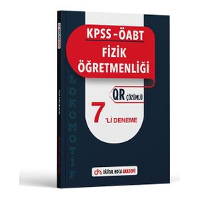 Dijital Hoca 2023 KPSS ÖABT Fizik Öğretmenliği Lokomotif Serisi QR Çözümlü 7`li Deneme