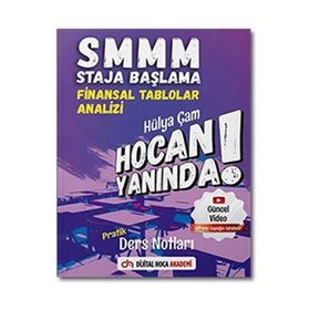 Dijital Hoca Akademi 2022 SMMM Finansal Tablolar Analizi Pratik Ders Notları