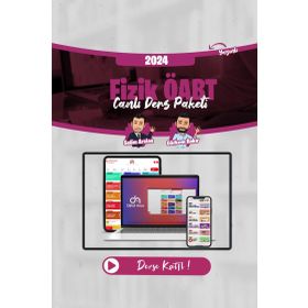 Dijital Hoca Akademi 2024 Fizik ÖABT Canlı Ders Paketi Kaynaklı - Dijital Hoca Akademi