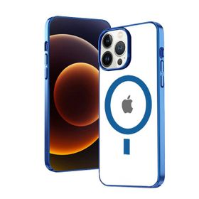 Dijitalindirim Ally iPhone 13 Pro 6.1 inç Magsafe Uyumlu Renkli Kenar Silikon Kılıf