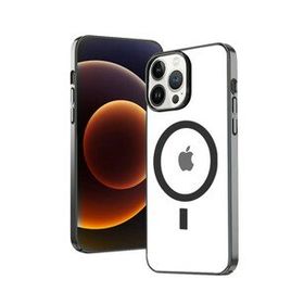 Dijitalindirim Ally iPhone 13 Pro Max 6.7 inç Magsafe Uyumlu Renkli Kenar Silikon Kılıf