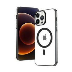 Dijitalindirim Ally iPhone 13 Pro Max 6.7 inç Magsafe Uyumlu Renkli Kenar Silikon Kılıf