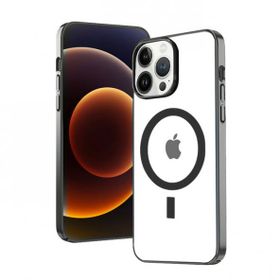 Dijitalindirim Ally iPhone 13 Pro Max 6.7 inç Magsafe Uyumlu Renkli Kenar Silikon Kılıf
