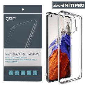 Dijitalindirim GOR Xiaomi Mi 11 Pro Kılıf Kamera Korumalı Şeffaf Silikon Kılıf