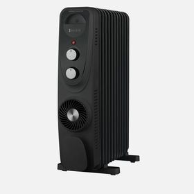 Dijitsu 2700W 11 Siyah Fanlı Dilim Yağlı Radyatör