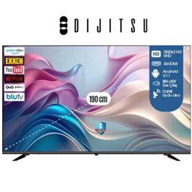 Dijitsu 75DG22000 75 inç 190 Ekran 4K Ultra HD Android LED TV