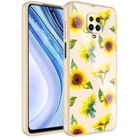 Dijiworld Xiaomi Redmi Note 9s Kamera Korumalı Desenli Sert Silikon Epoksi Kapak