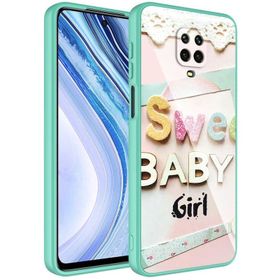 Dijiworld Xiaomi Redmi Note 9s Kamera Korumalı Desenli Sert Silikon Epoksi Kapak