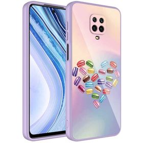 Dijiworld Xiaomi Redmi Note 9s Kamera Korumalı Desenli Sert Silikon Epoksi Kapak