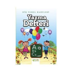 Dik Temel Harfleri Yazma Defteri Fark Yayınları