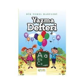 Dik Temel Harfleri Yazma Defteri Fark Yayınları