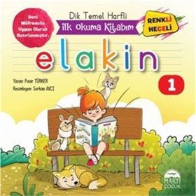 Dik Temel Harfli İlk Okuma Kitabım Elakin 10 Kitap - Pınar Türker