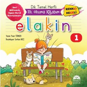 Dik Temel Harfli İlk Okuma Kitabım Elakin 10 Kitap - Pınar Türker