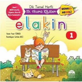 Dik Temel Harfli İlk Okuma Kitabım Elakin 10 Kitap - Pınar Türker