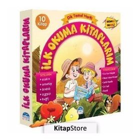 Dik Temel Harfli İlk Okuma Kitabım Elakin 10 Kitap - Pınar Türker