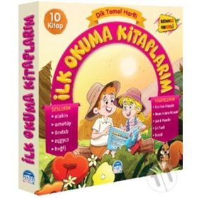 Dik Temel Harfli İlk Okuma Kitabım Elakin 10 Kitap - Pınar Türker