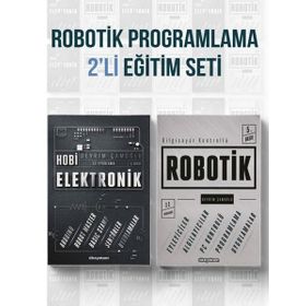 Dikeyeksen Yayınları Robotik Programlama Eğitim Seti 2 Takım Kitap