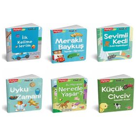 Dikkat Atölyesi 0-3 Yaş Find İt 6'lı Hikaye Kitap Seti