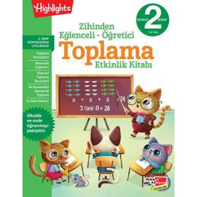 Dikkat Atölyesi - 2. Sınıf Zihinden Eğlenceli Öğretici Toplama Etkinlikleri - Kolektif