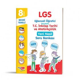 Dikkat Atölyesi 8. Sınıf LGS T.C. İnkılap Tarihi ve Atatürkçülük Yeni Nesil Soru Bankası