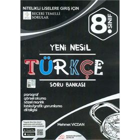 Dikkat Atölyesi 8. Sınıf LGS Türkçe Yeni Nesil Soru Bankası