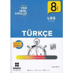 Dikkat Atölyesi 8. Sınıf LGS Türkçe Yeni Nesil Soru Bankası