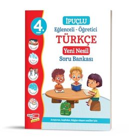 Dikkat Atölyesi Kolektif 4. Sınıf Eğlenceli Öğretici İpuçlu Türkçe Yeni Nesil Soru Bankası