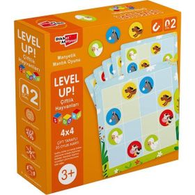 Dikkat Atölyesi LevelUp! 2 - Çiftlik Hayvanları Sudoku