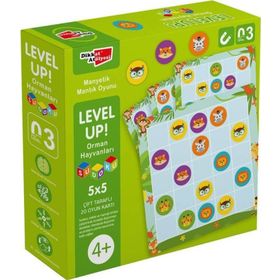 Dikkat Atölyesi LevelUp! 3 - Orman Hayvanları Sudoku