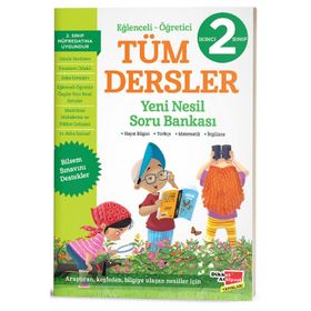 Dikkat Atölyesi Yayınları - 2. Sınıf Tüm Dersler Yeni Nesil Soru Bankası