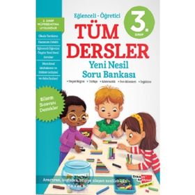 Dikkat Atölyesi Yayınları - 3. Sınıf Tüm Dersler Yeni Nesil Soru Bankası