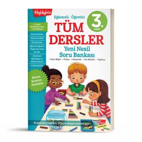 Dikkat Atölyesi Yayınları - 3. Sınıf Tüm Dersler Yeni Nesil Soru Bankası