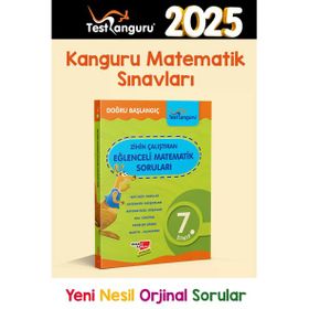 Dikkat Atölyesi Yayınları 7. Sınıf Zihin Çalıştıran Eğlenceli Kanguru Matematik Soruları