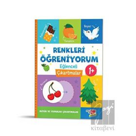 Dikkat Atölyesi Yayınları Eğlenceli Çıkartmalarla Renkleri Öğreniyorum