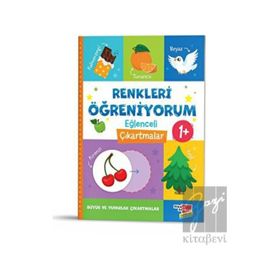 Dikkat Atölyesi Yayınları Eğlenceli Çıkartmalarla Renkleri Öğreniyorum