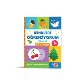 Dikkat Atölyesi Yayınları Eğlenceli Çıkartmalarla Renkleri Öğreniyorum