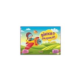 Dikkat Çalışmaları 2. Kitap + Kalem - Yumurcak Yayınları