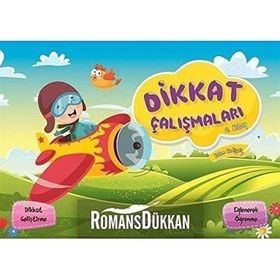 Dikkat Çalışmaları 2. Kitap + Kalem - Yumurcak Yayınları