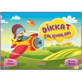 Dikkat Çalışmaları 2. Kitap + Kalem - Yumurcak Yayınları