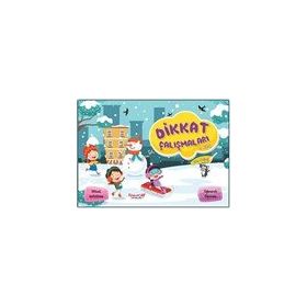 Dikkat Çalışmaları 4. Kitap + Kalem - Yumurcak Yayınları