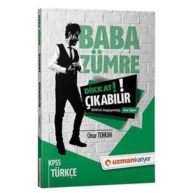 Dikkat Çıkabilir KPSS Türkçe ÖSYM'nin Vazgeçemediği Soru Tipleri-Uzman Kariyer Yayınları