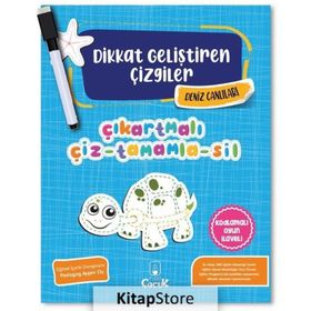 Dikkat Geliştiren Çizgiler - Deniz Canlıları - Floki Çocuk