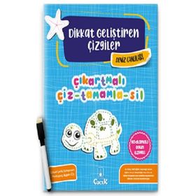 Dikkat Geliştiren Çizgiler - Deniz Canlıları - Floki Çocuk
