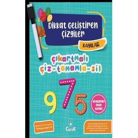 Dikkat Geliştiren Çizgiler - Sayılar - Floki Çocuk