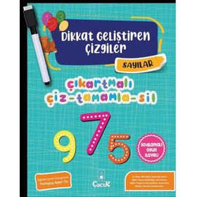 Dikkat Geliştiren Çizgiler - Sayılar - Floki Çocuk