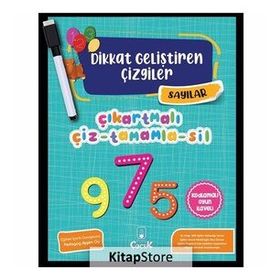 Dikkat Geliştiren Çizgiler - Sayılar - Floki Çocuk
