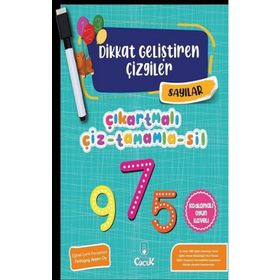 Dikkat Geliştiren Çizgiler - Sayılar - Floki Çocuk