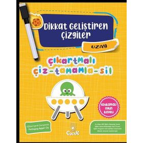 Dikkat Geliştiren Çizgiler - Uzay - Floki Çocuk